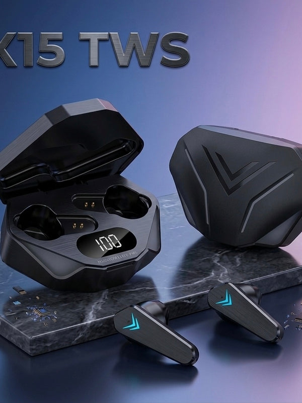 X15 Phantom Elite – Premium Wireless Gaming Earbuds