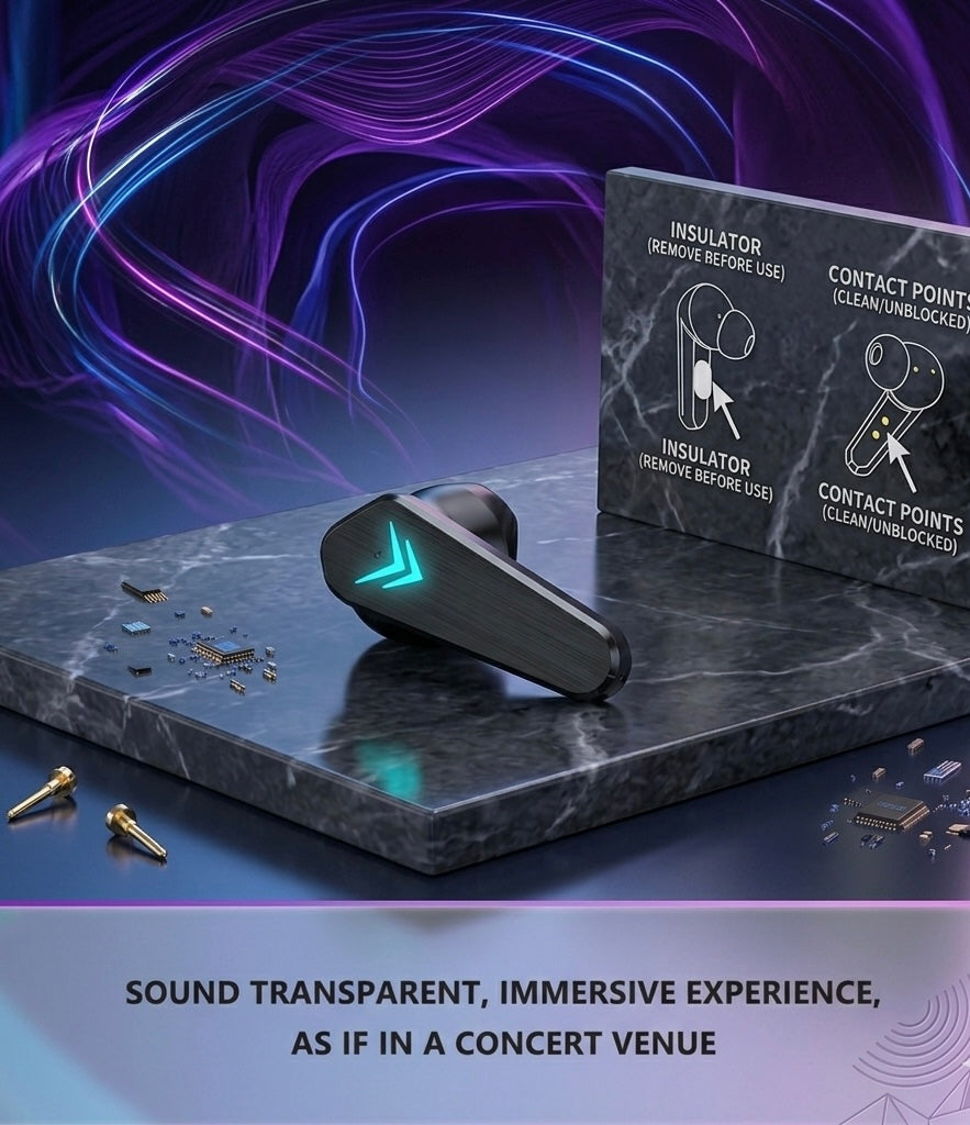 X15 Phantom Elite – Premium Wireless Gaming Earbuds